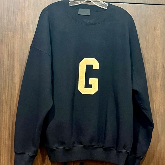 Men's FEAR OF GOD Seventh Collection "G" sweatshirt